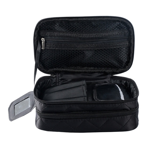 Aumi™  Waterproof double cosmetic bag
