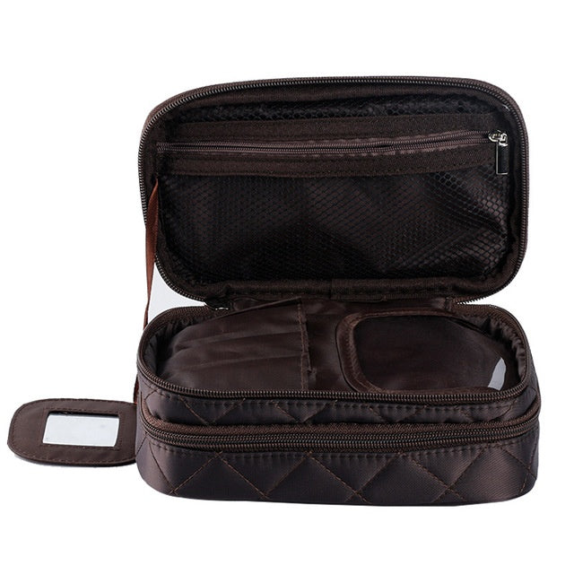 Aumi™  Waterproof double cosmetic bag