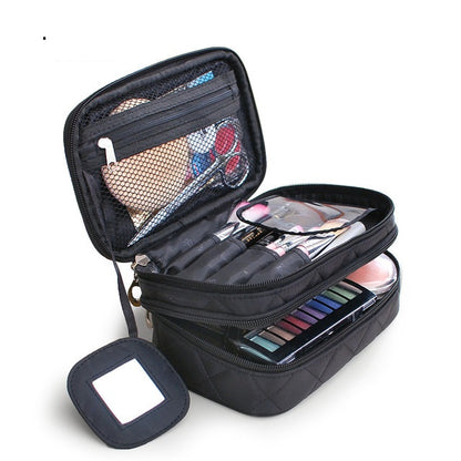 Aumi™  Waterproof double cosmetic bag
